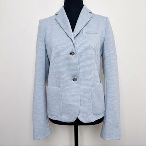 Gap Womens 6 Academy Stripe Stretch Ponte Blazer